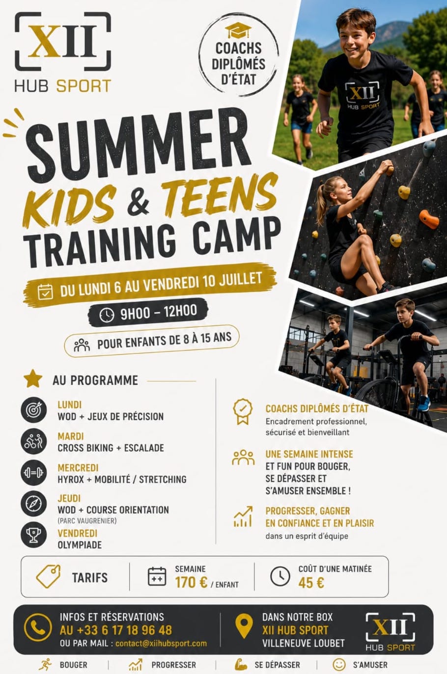 SUMMER KIDS & TEENS Training CAMP
